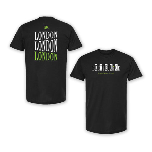 Beetlejuice Unisex London Logo Tee
